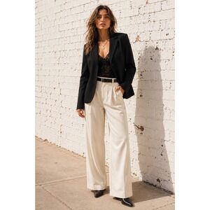 Vintage Frances La Vie Black Hourglass Blazer Quiet‎ Luxury Old Money 10
